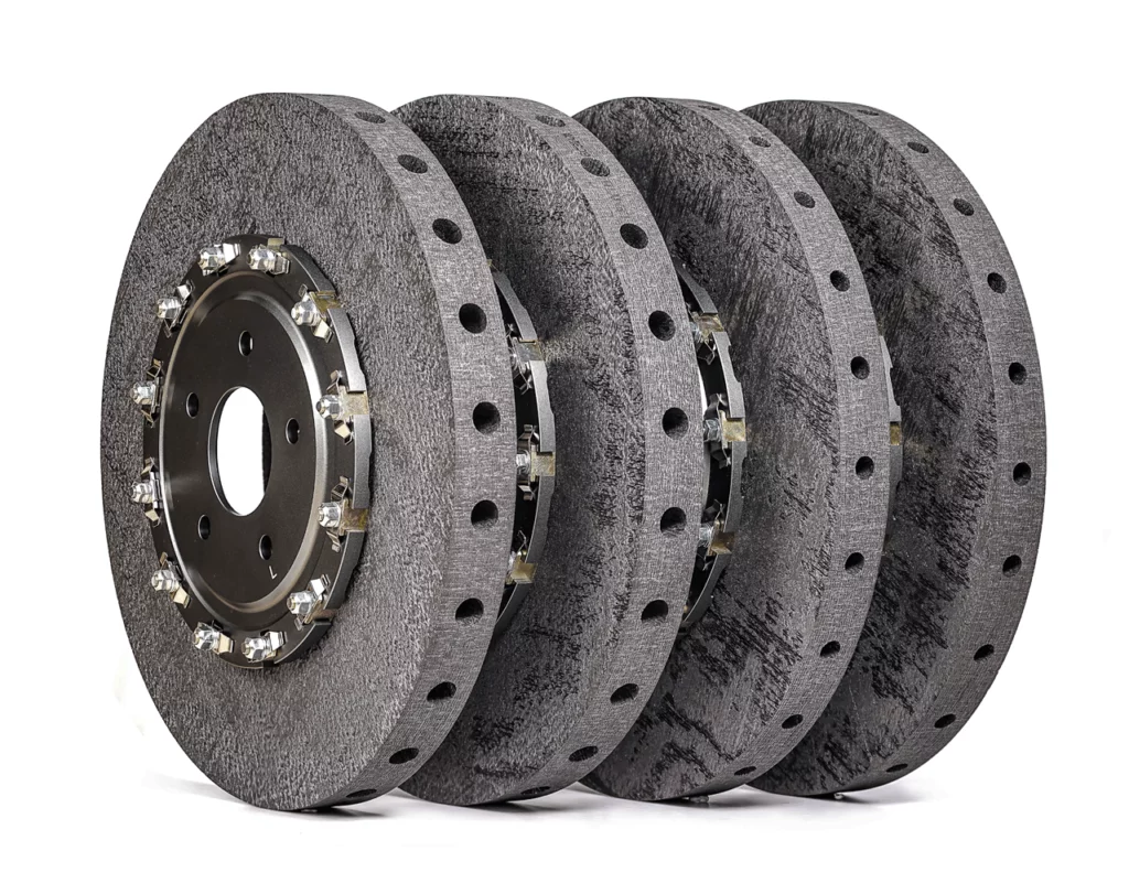 continuous carbon fibers made carbon ceramic brakes