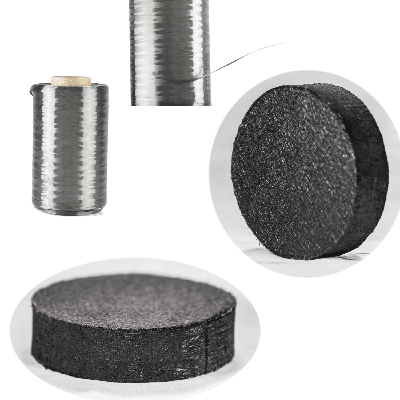 cmcmat 2.5d needeled carbon fiber preform