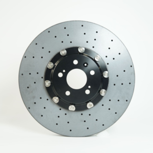 CMCMAT carbon ceramic brake rotors replace OE steel rotors